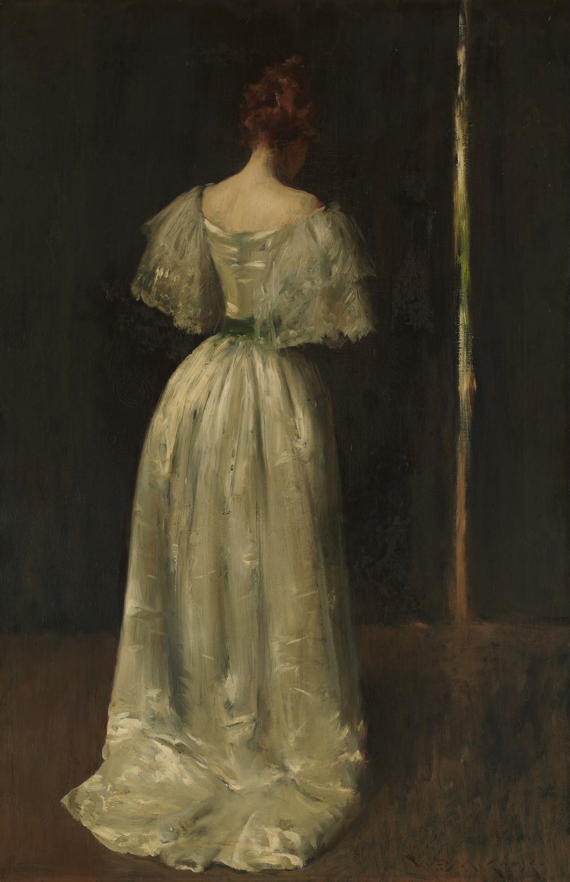 Pani z XVII wieku, ca. 1895. autorstwa William Merritt Chase