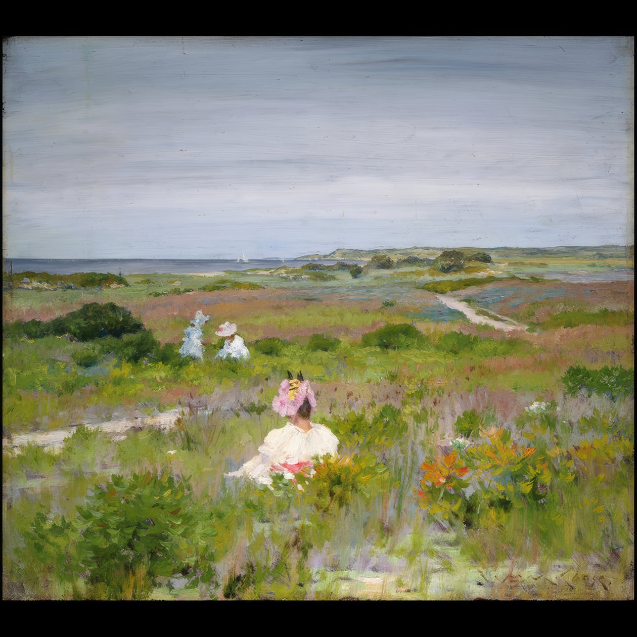 Shinnecock, Long Island autorstwa William Merritt Chase
