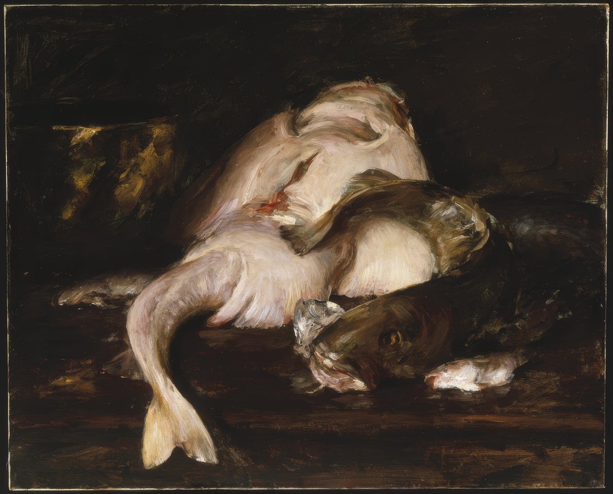 Martwa Natura, Ryby autorstwa William Merritt Chase