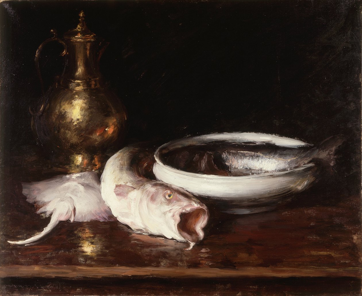 Martwa natura, ok. 1913 (olej na płótnie) autorstwa William Merritt Chase