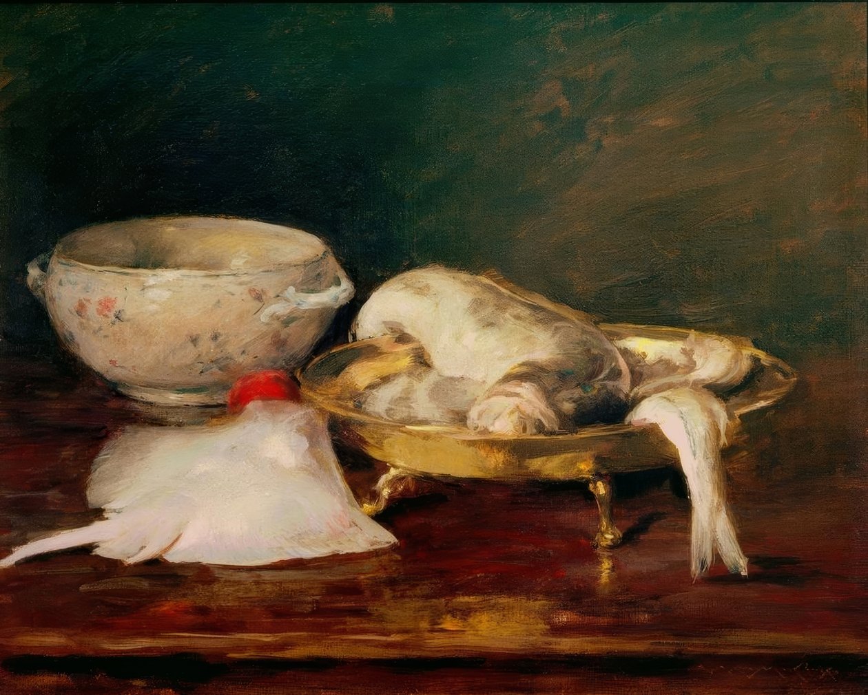 Martwa natura z rybą autorstwa William Merritt Chase