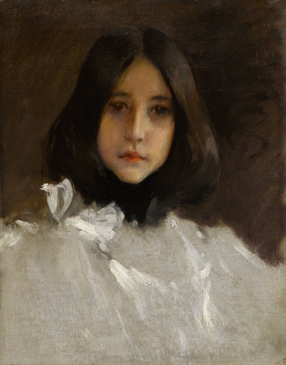 Alicja Córka Artysty, ok. 1899 (olej na płótnie) autorstwa William Merritt Chase