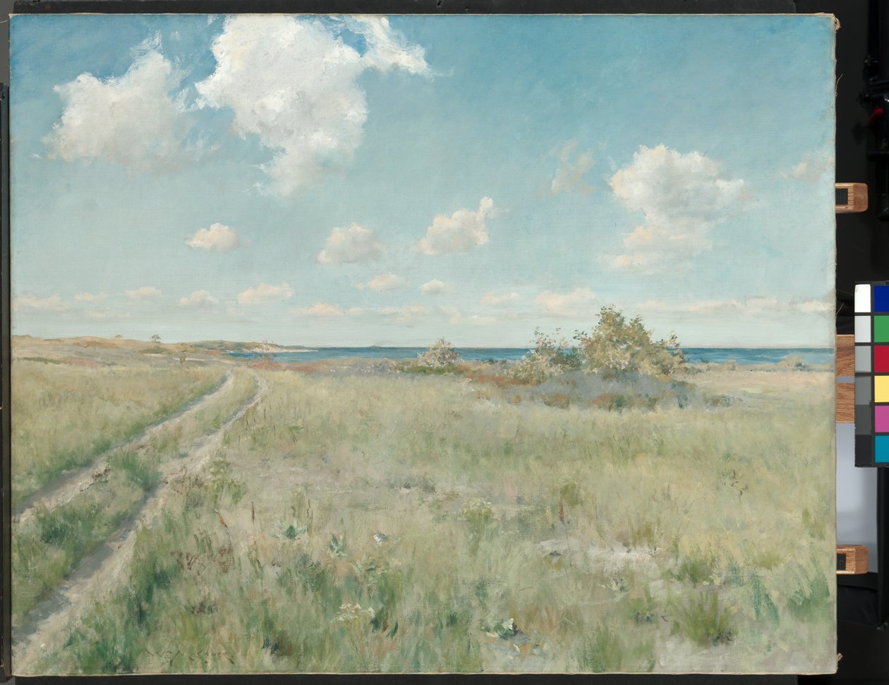 Stara droga do morza, ok. 1893 autorstwa William Merritt Chase