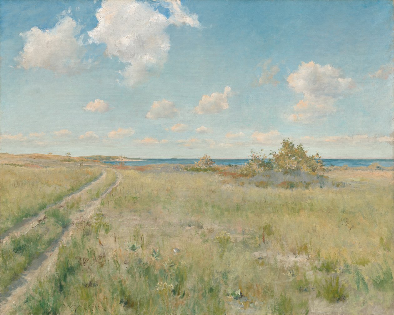 Stara droga do morza, ok. 1930 r. 1893. autorstwa William Merritt Chase