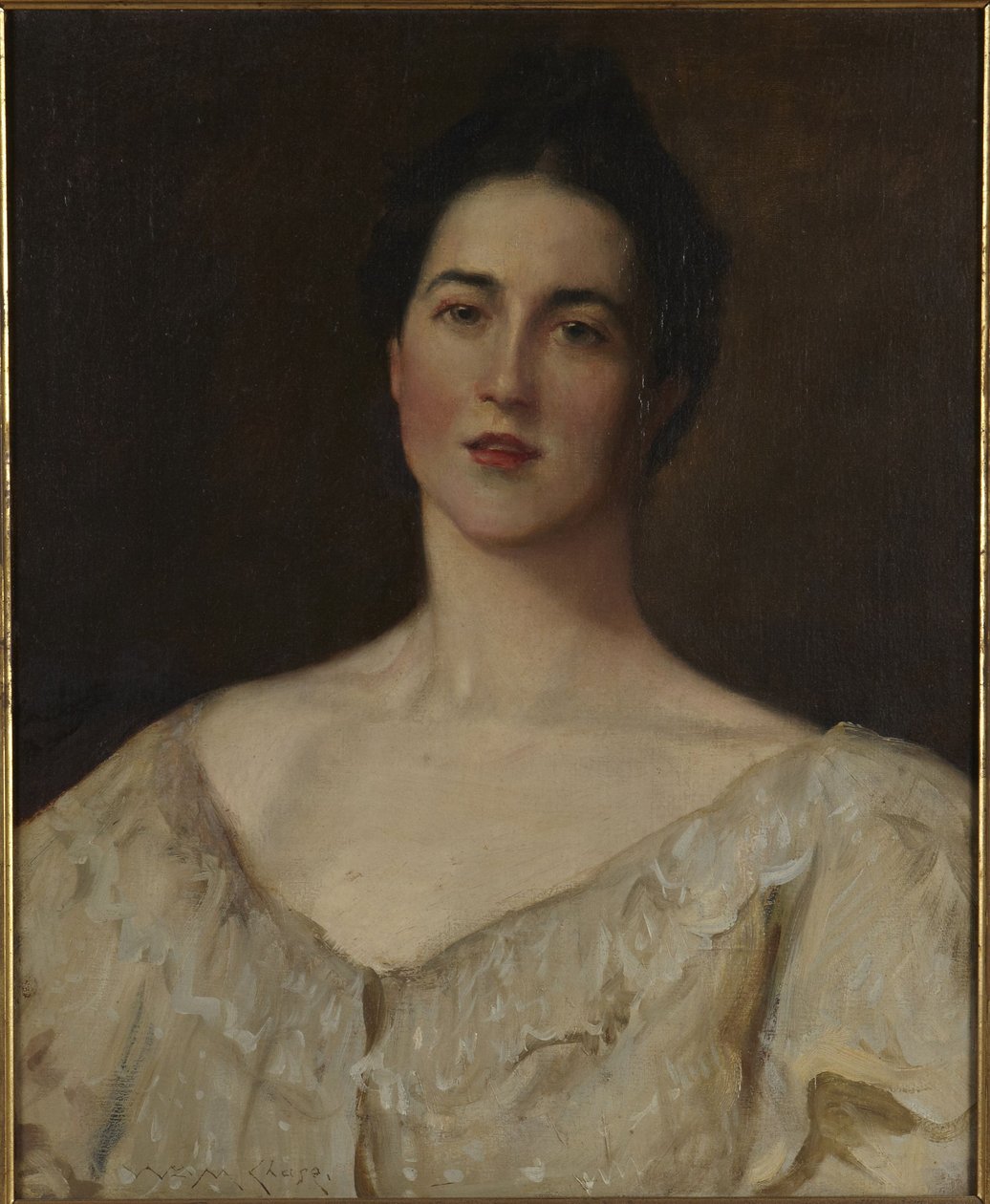 Dostojna modelka autorstwa William Merritt Chase