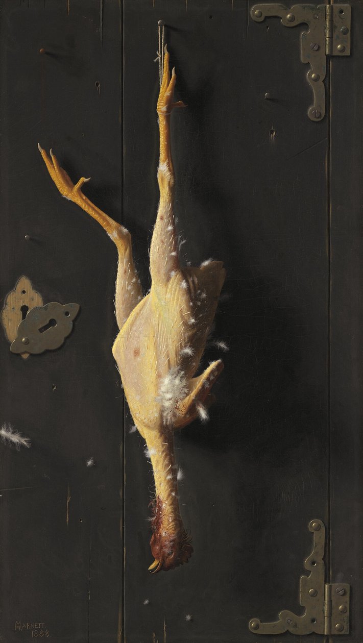 Na niedzielny obiad autorstwa William Michael Harnett