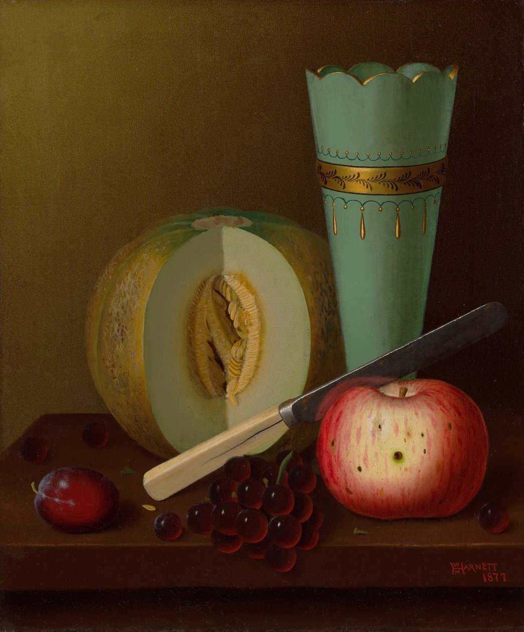Kawałki owoców autorstwa William Michael Harnett