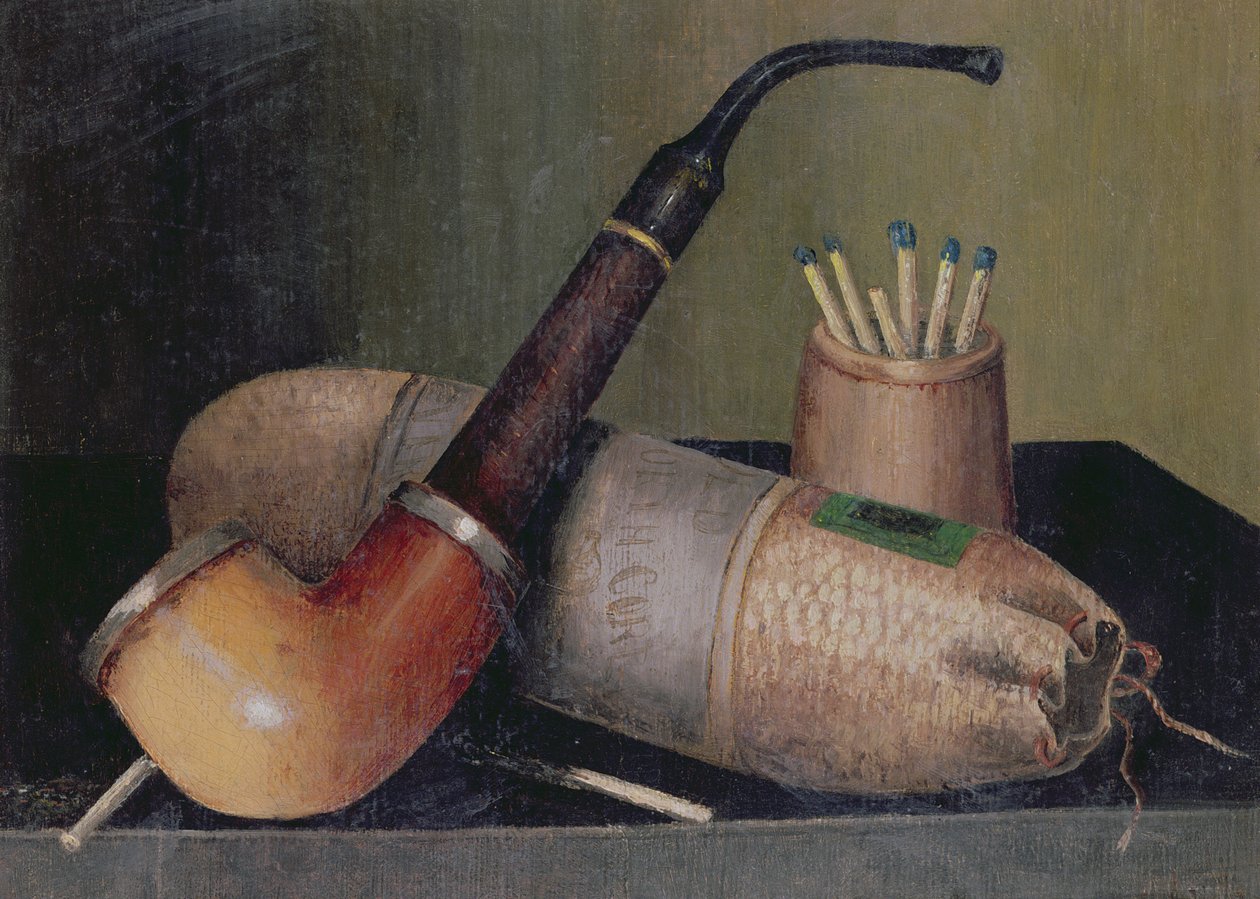 Martwa natura z fajką autorstwa William Michael Harnett