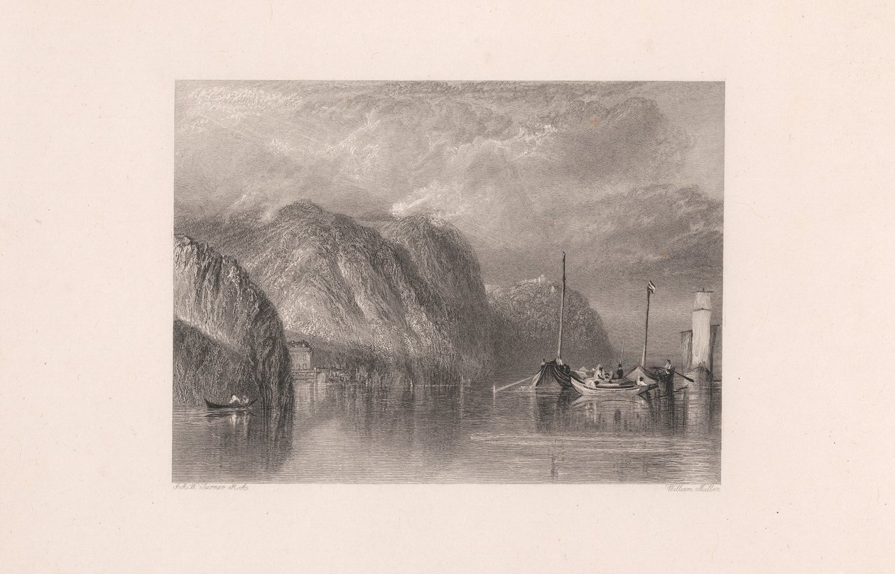 Między Clairmont a Mauves autorstwa William Miller