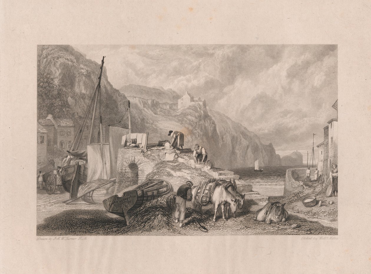 Combe-Martin, Devonshire autorstwa William Miller