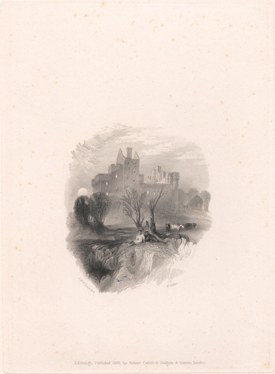 Zamek Craigmillarów autorstwa William Miller