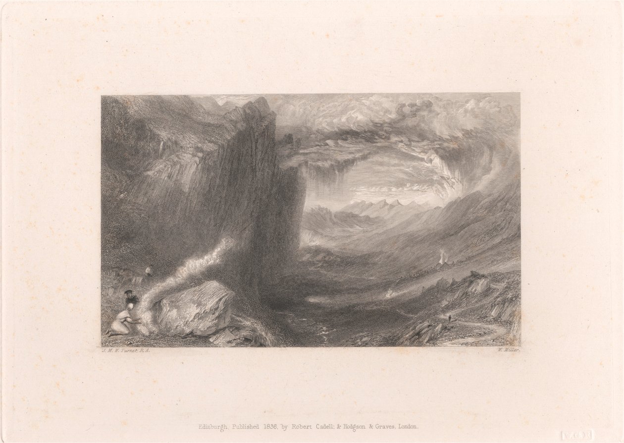 Glen Coe, Szkocja autorstwa William Miller