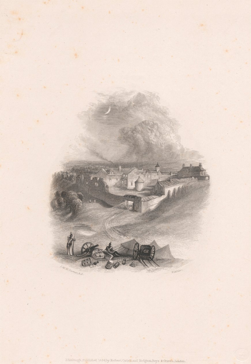 Hougoumont autorstwa William Miller