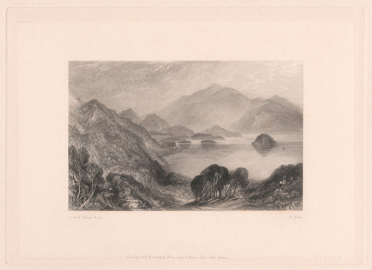 Loch Katrine autorstwa William Miller