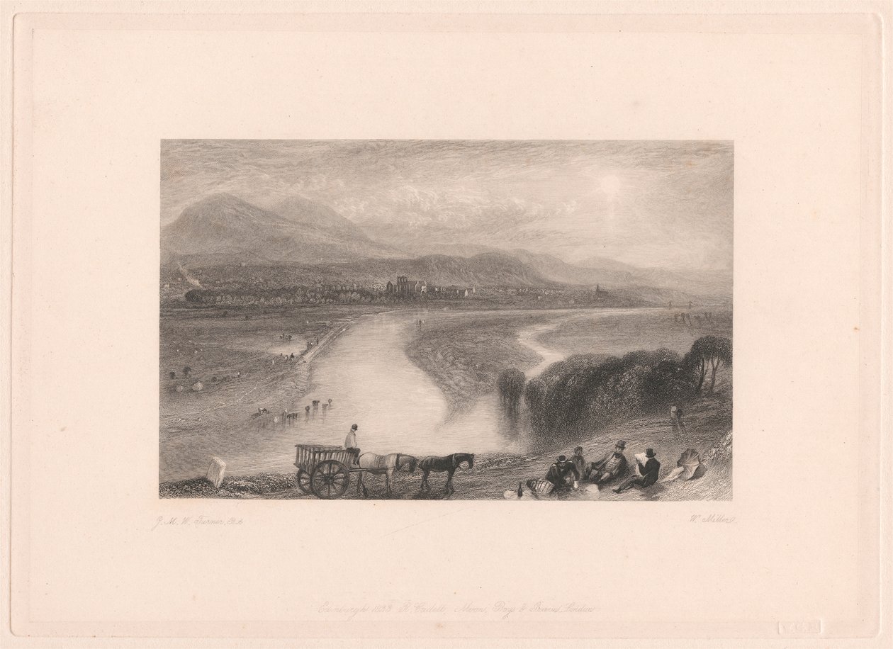 Melrose autorstwa William Miller