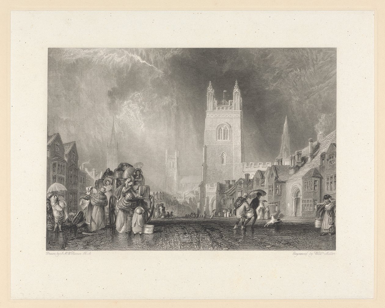 Stamford, Lincolnshire autorstwa William Miller