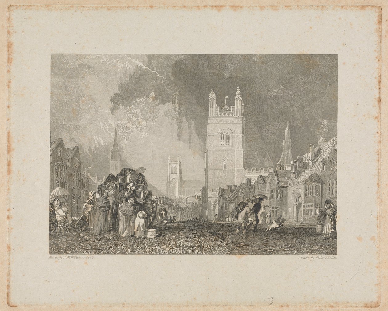 Stamford, Lincolnshire autorstwa William Miller