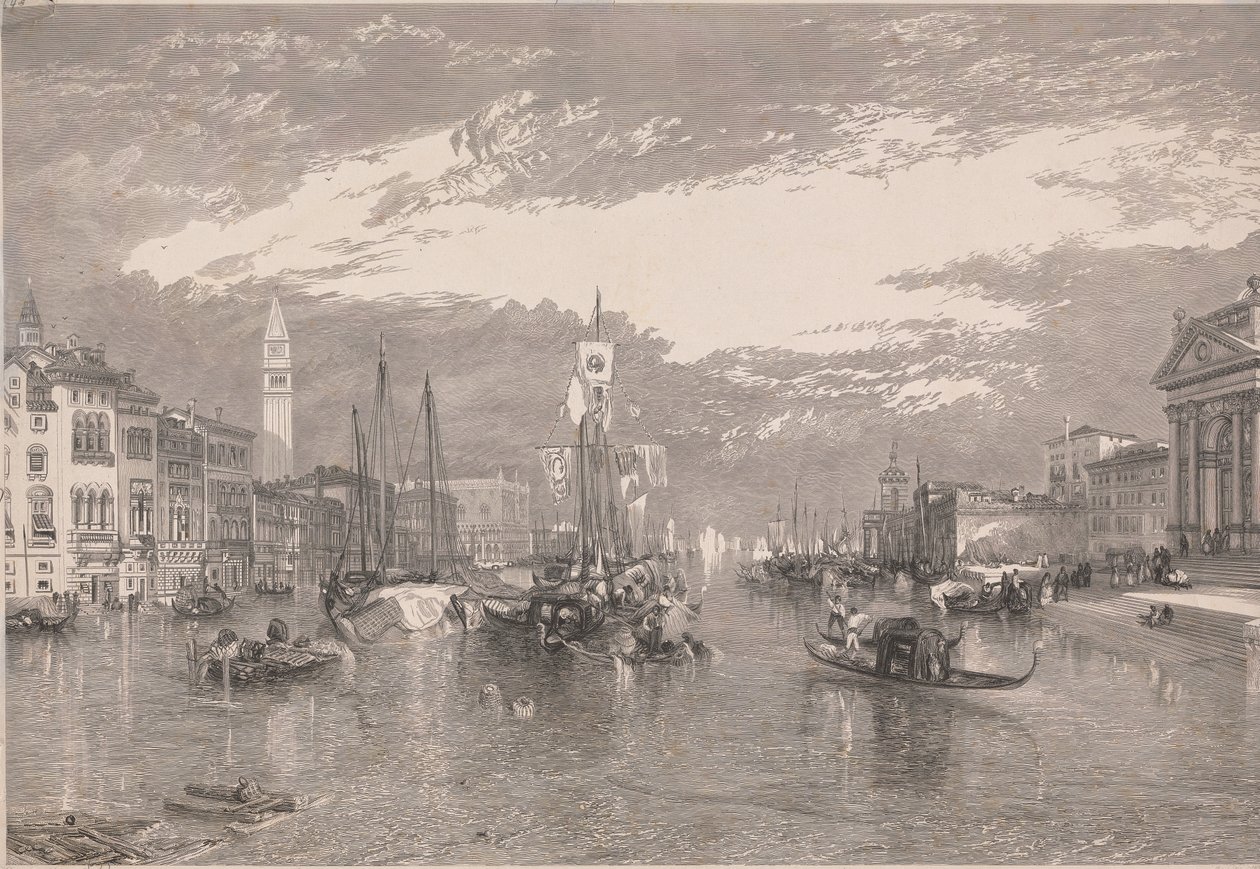 Kanał Grande, Wenecja autorstwa William Miller