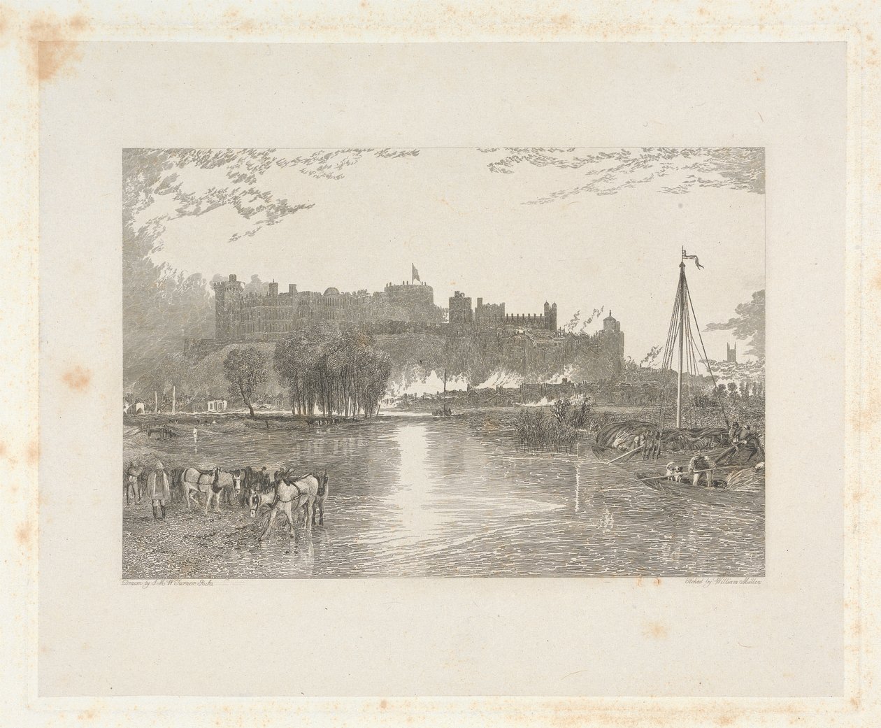 Zamek Windsor, Berkshire autorstwa William Miller