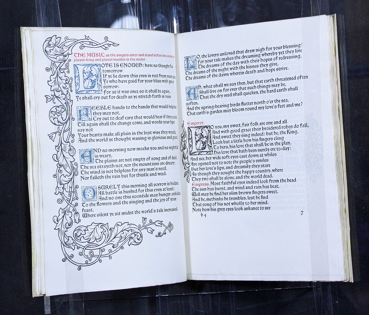 Love is Enough, opublikowane przez Kelmscott Press autorstwa William Morris