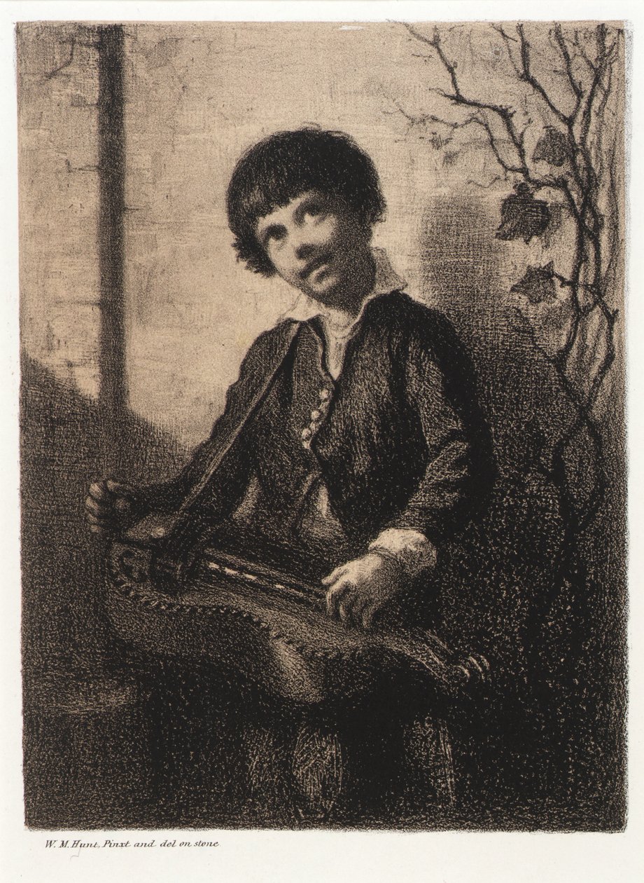 Hurdy-Gurdy Boy autorstwa William Morris Hunt