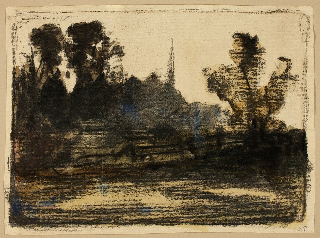 Krajobraz autorstwa William Morris Hunt