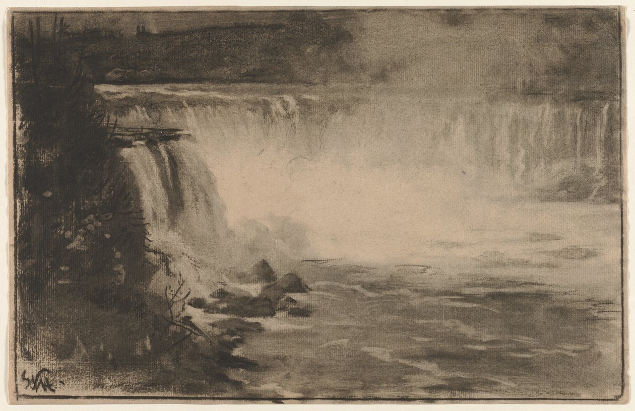 wodospad Niagara autorstwa William Morris Hunt
