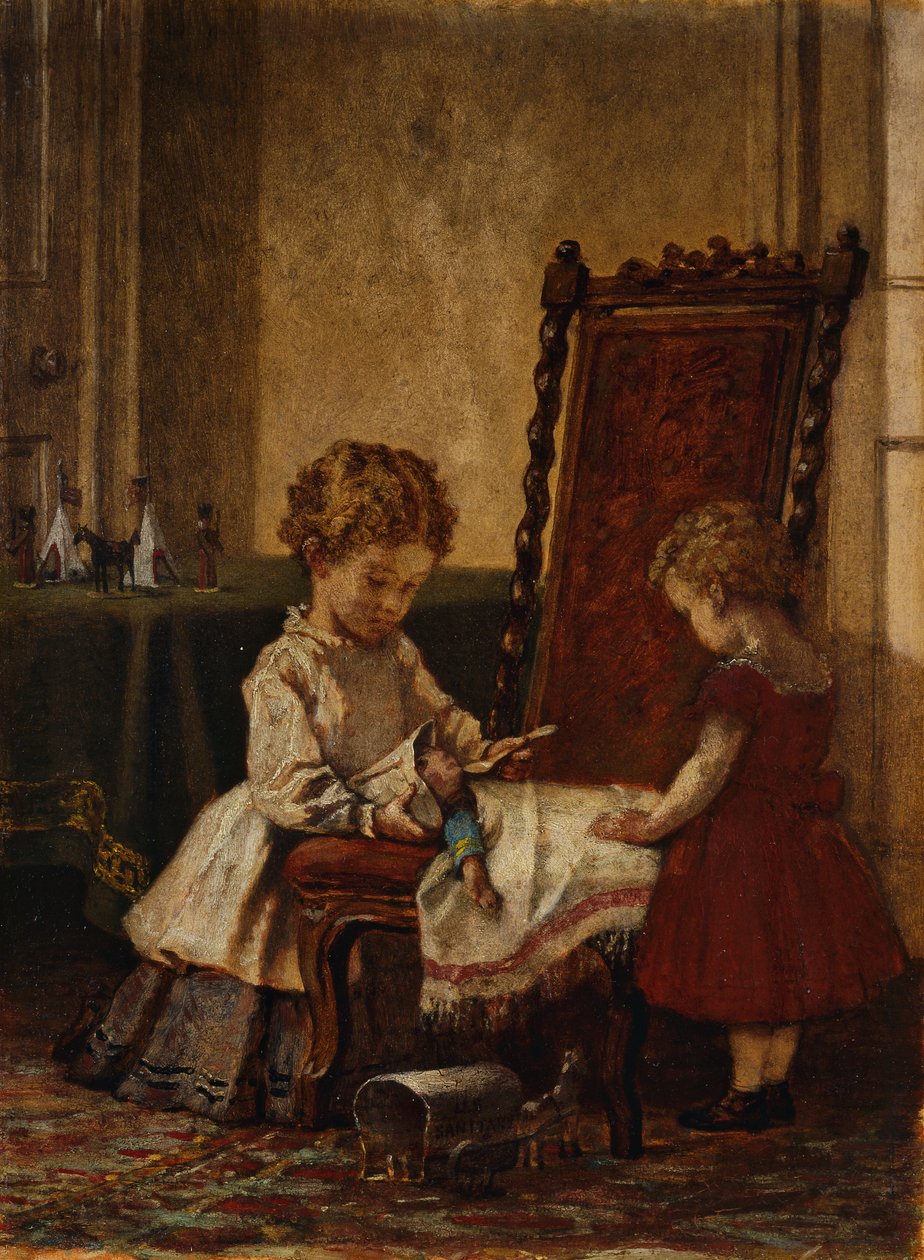 Szpital na boisku, autorstwa William Morris Hunt