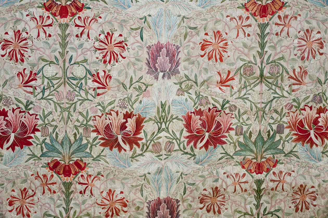 Tkanina dekoracyjna, 1880. autorstwa William Morris Tapestry Works
