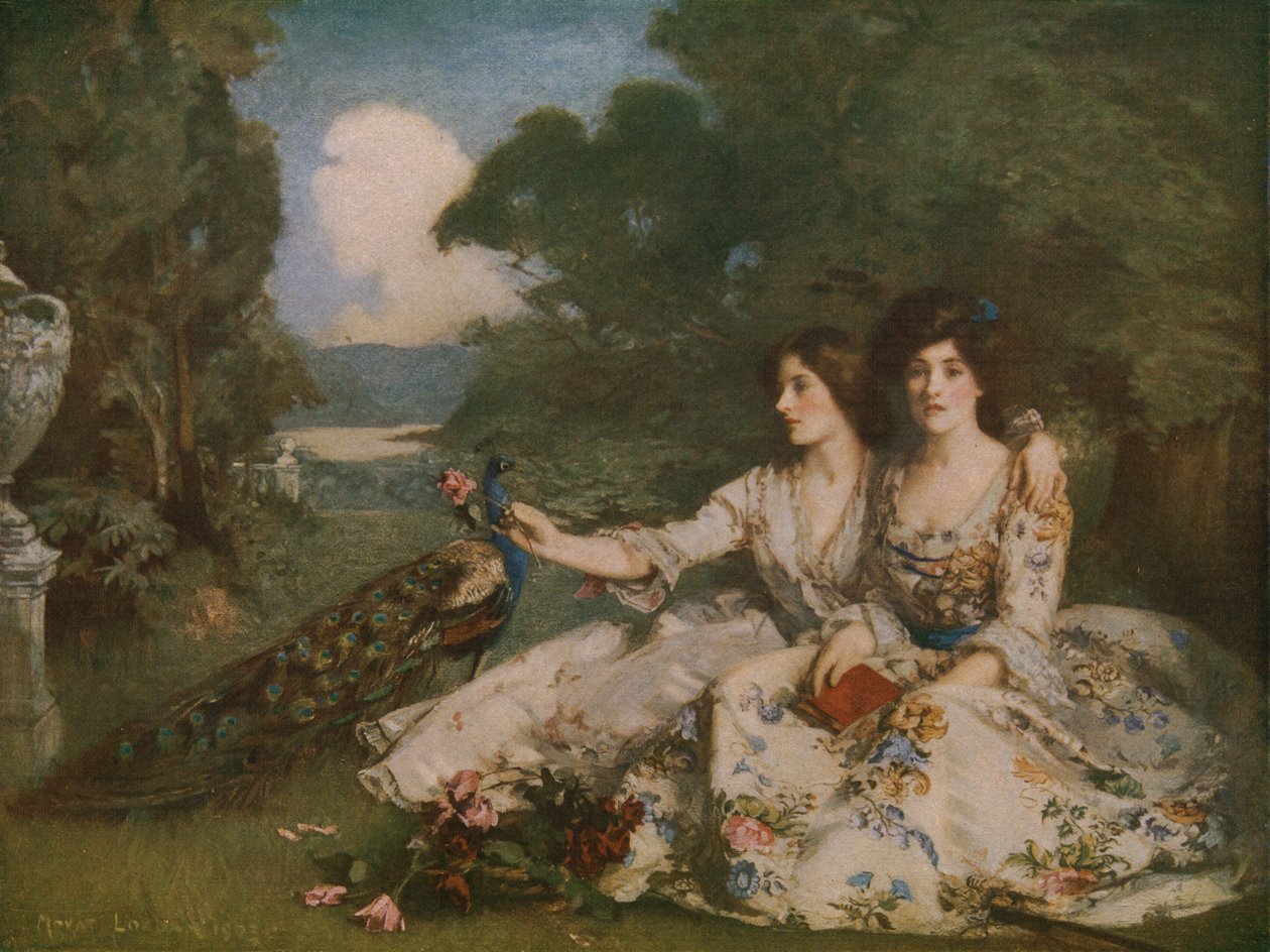 Niestety, wiosna powinna zniknąć wraz z różą, 1903, c1930. autorstwa William Mouat Loudan