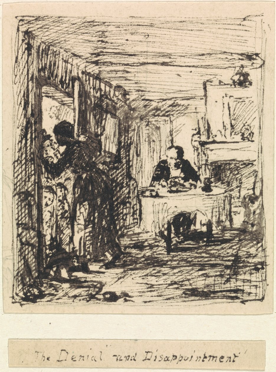 Zaprzeczenie i rozczarowanie autorstwa William Mulready