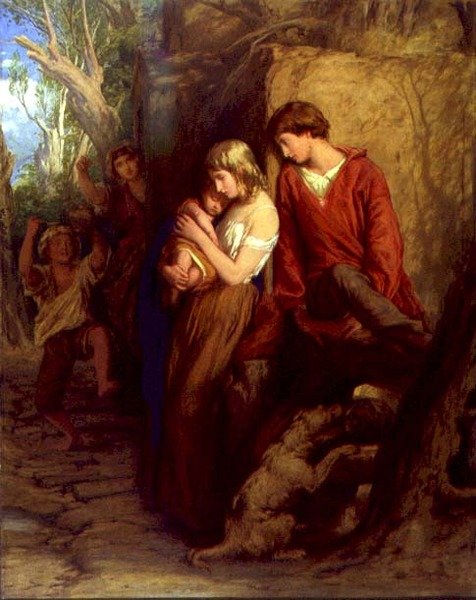 Pierwsza miłość autorstwa William Mulready