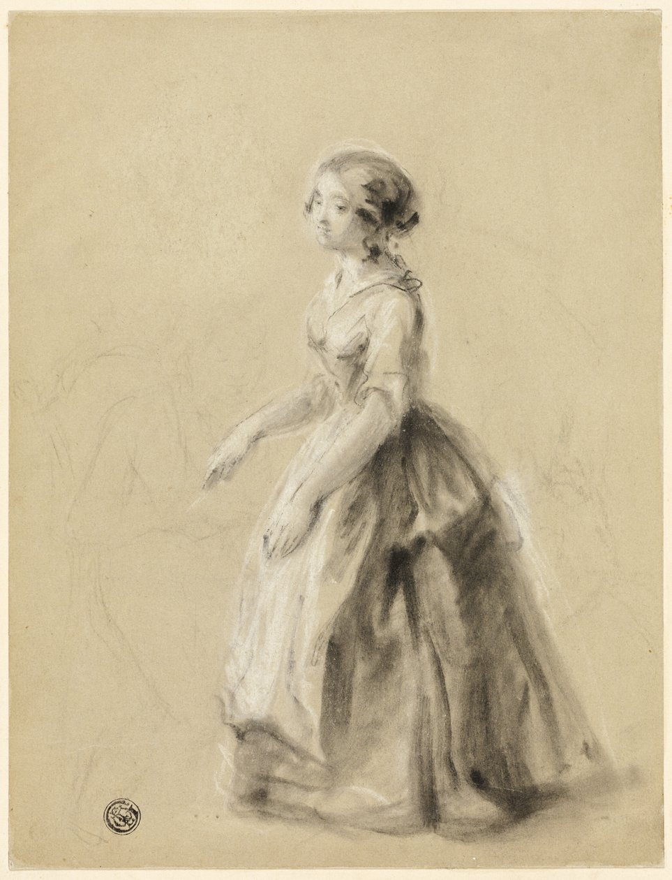 Dziewczyna autorstwa William Mulready