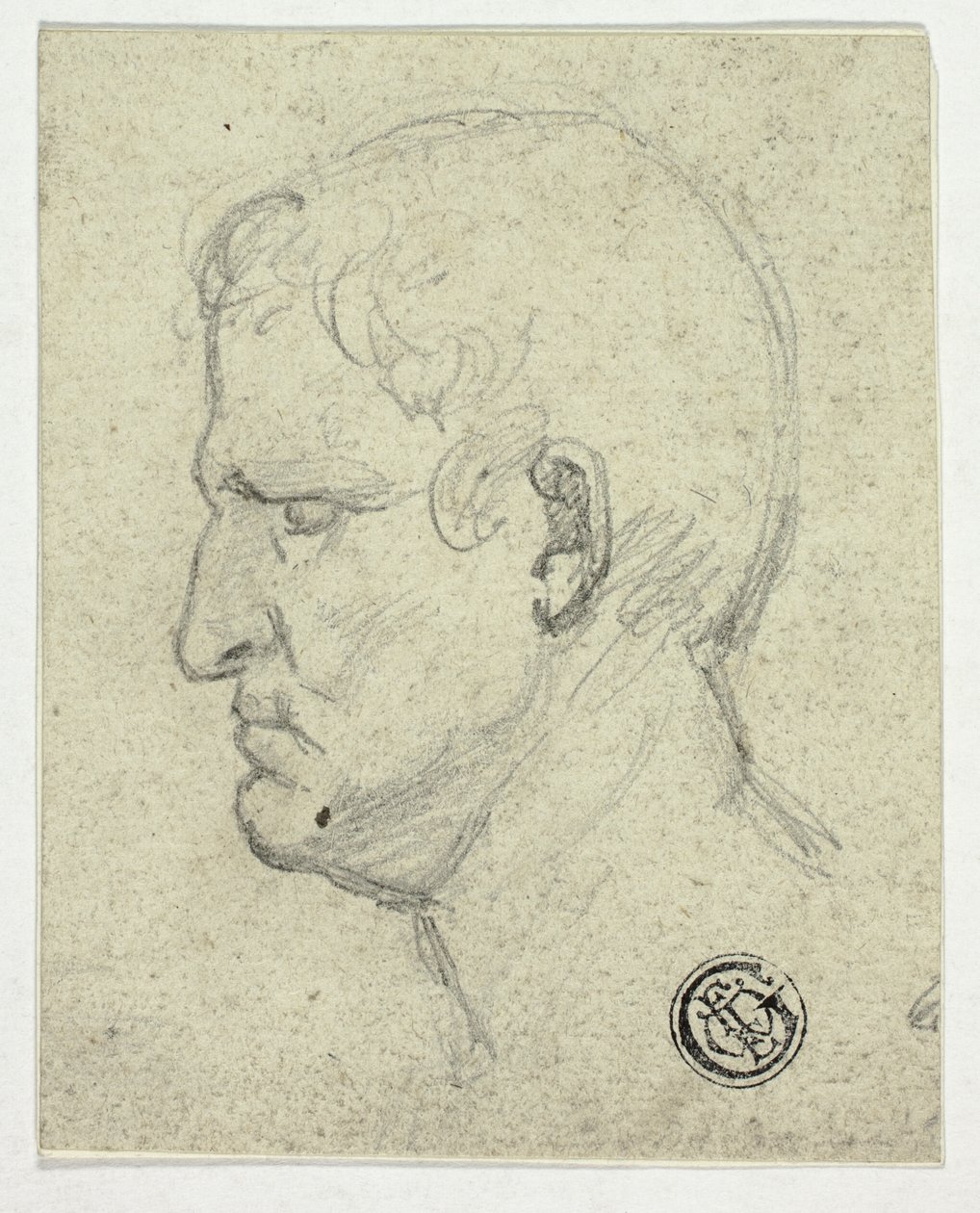 Głowa rzymskiego cesarza autorstwa William Mulready