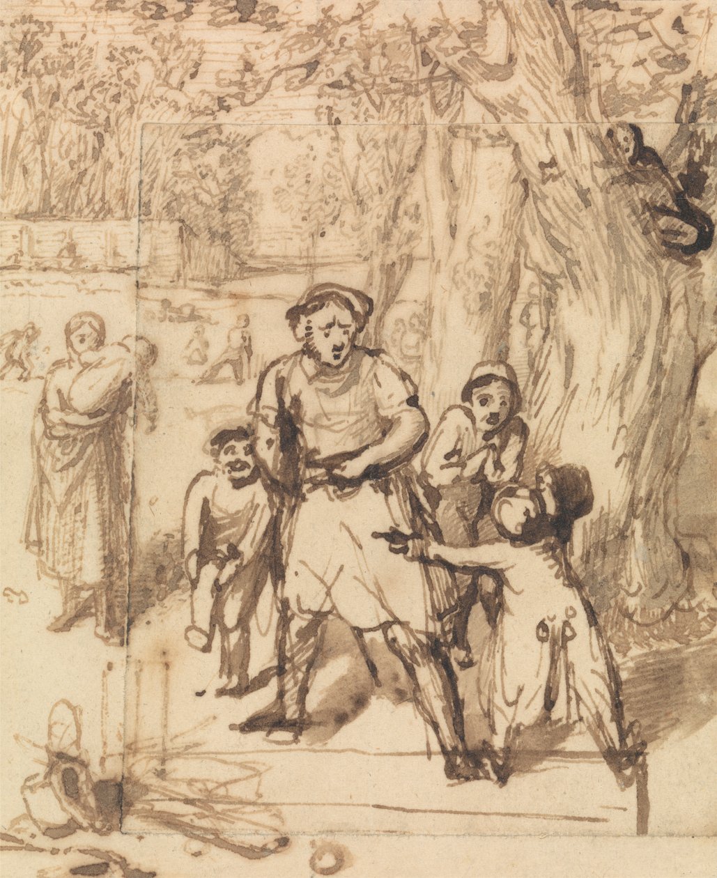 Walka przerwana autorstwa William Mulready