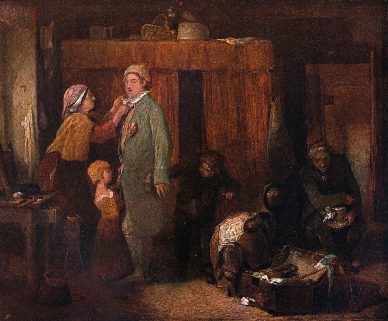 Dzień ślubu, ok. 1845 1904 r autorstwa William Mulready