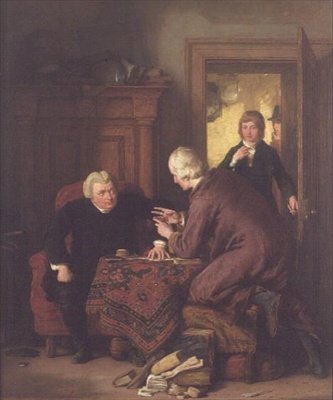 Kontrowersje Whistonowskie autorstwa William Mulready