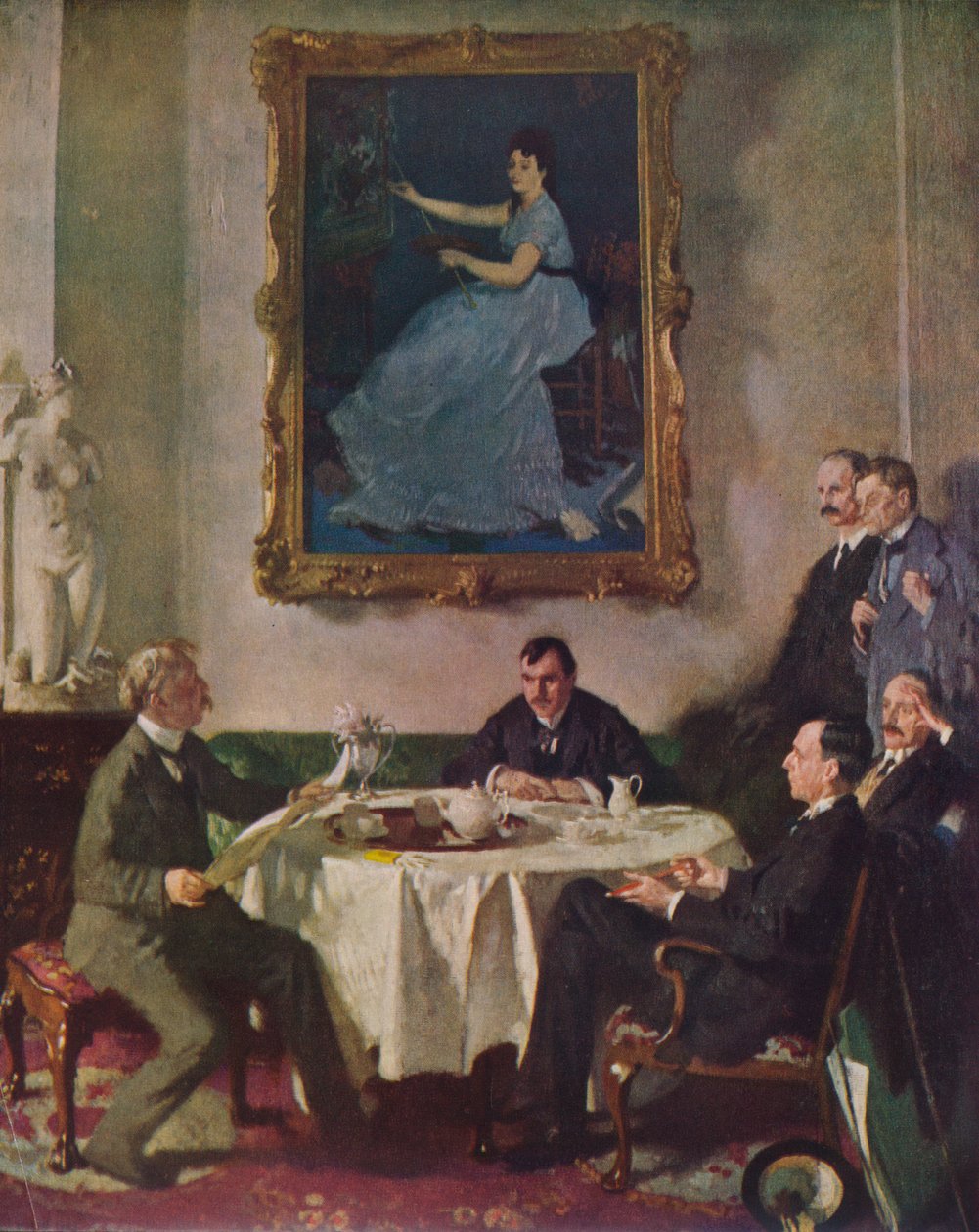 Hołd dla Maneta, 1909 1935 autorstwa William Newenham Montague Orpen