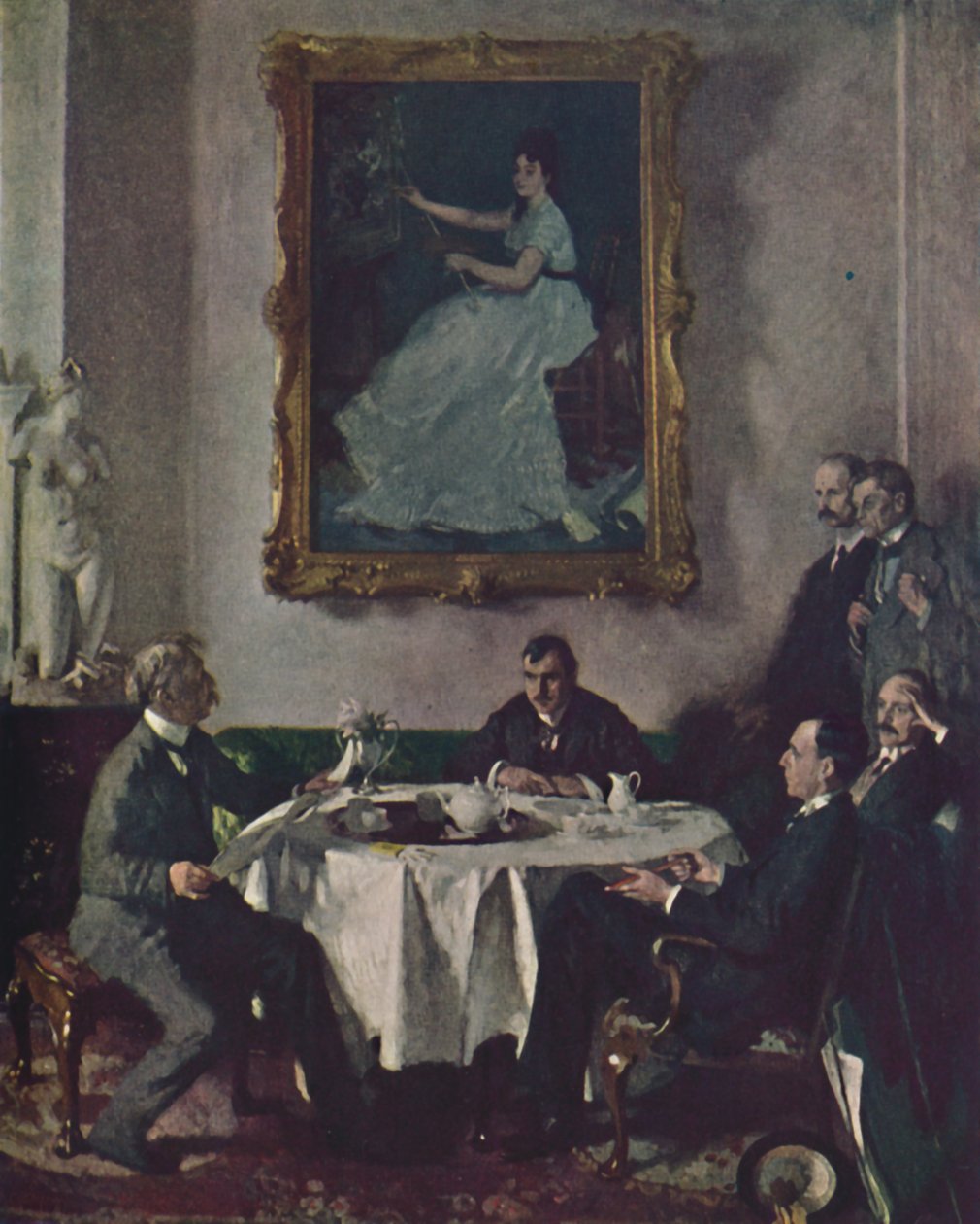 Hołd dla Maneta, 1909, ok. 1950. autorstwa William Newenham Montague Orpen