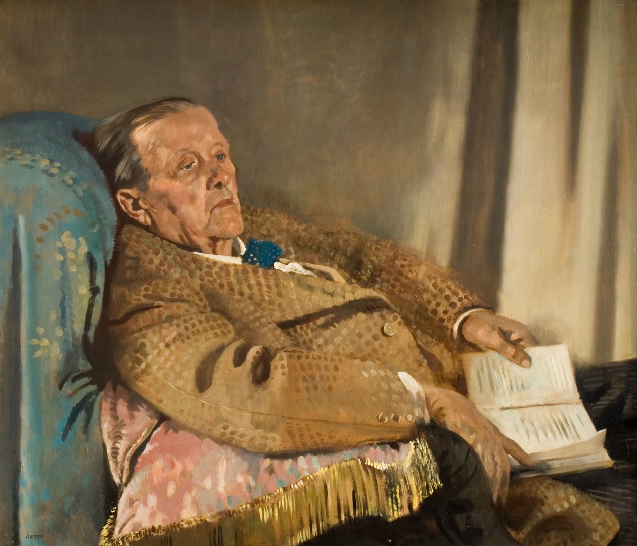 Portret Sir Edwina Raya Lankestera 1847-1929, 1928. autorstwa William Newenham Montague Orpen