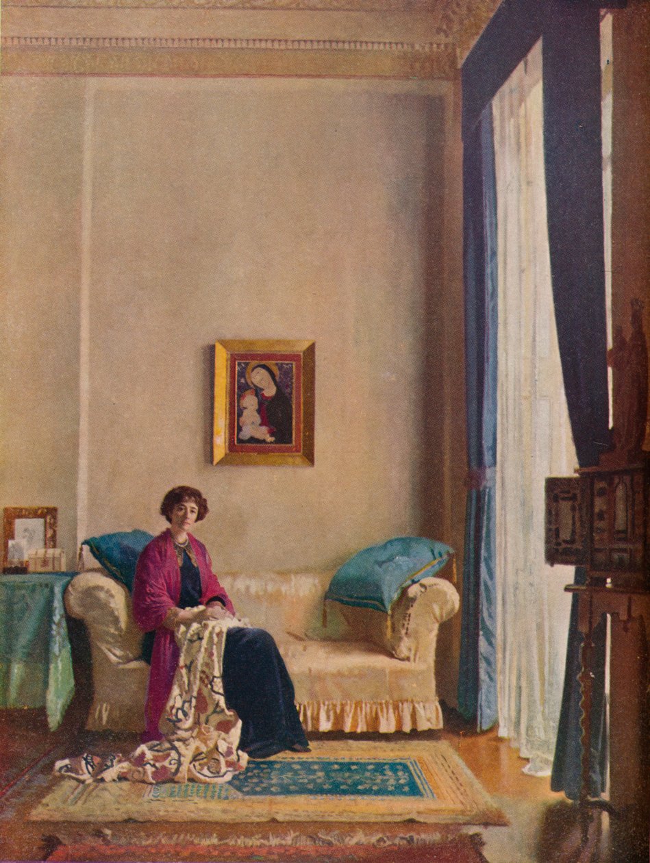 Hrabina Crawford i Balcarres, c1898-1914, 1914 autorstwa William Newenham Montague Orpen