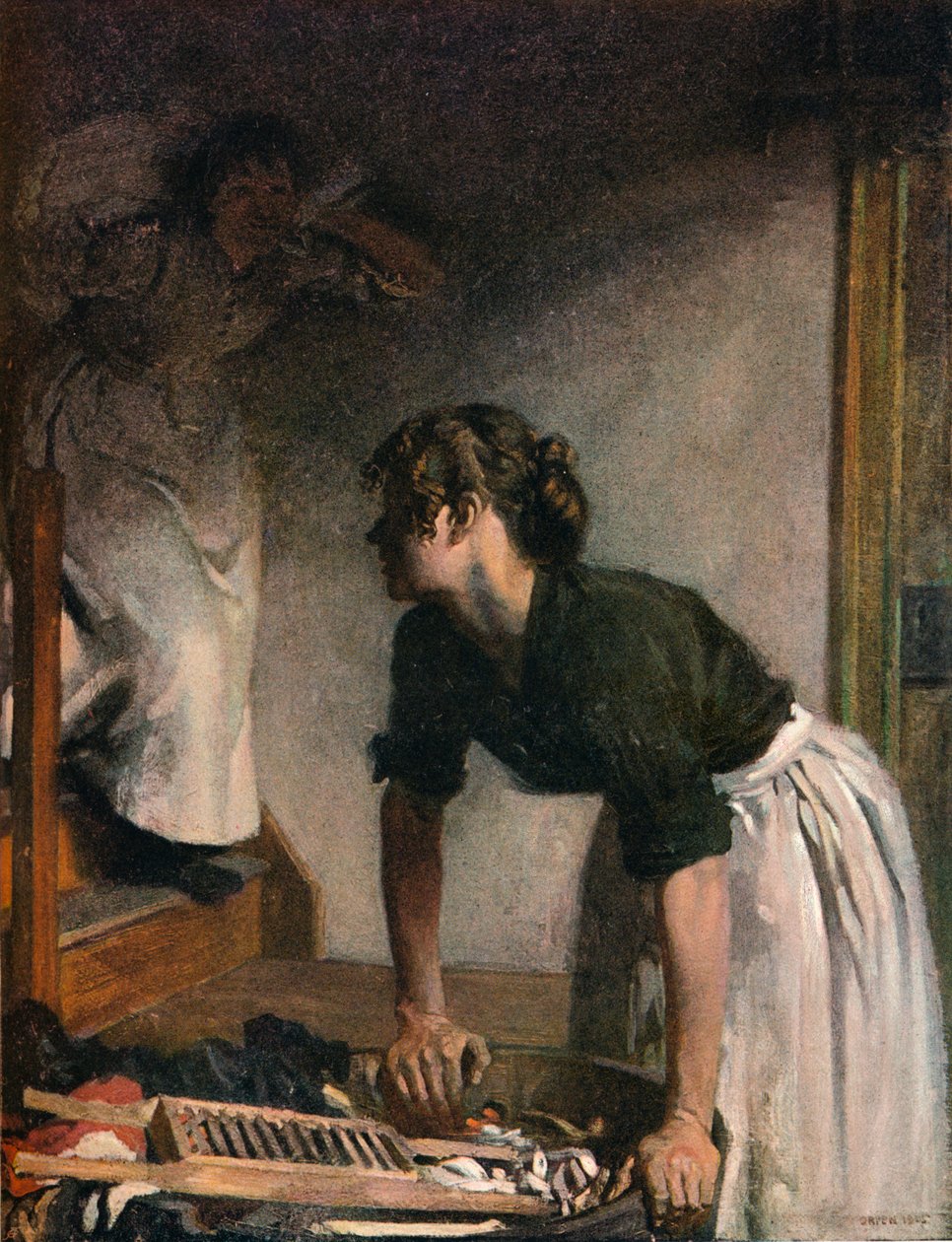 Pralnia, 1905, 1906 autorstwa William Newenham Montague Orpen