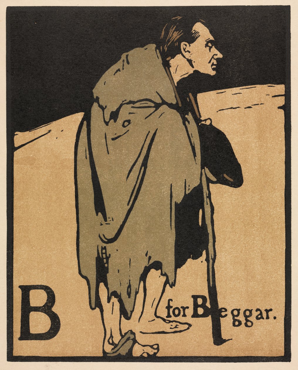Alfabet: B jak żebrak autorstwa William Nicholson