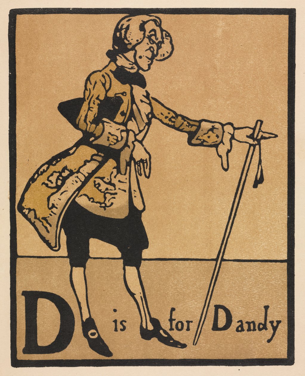 Alfabet: D jak Dandy autorstwa William Nicholson