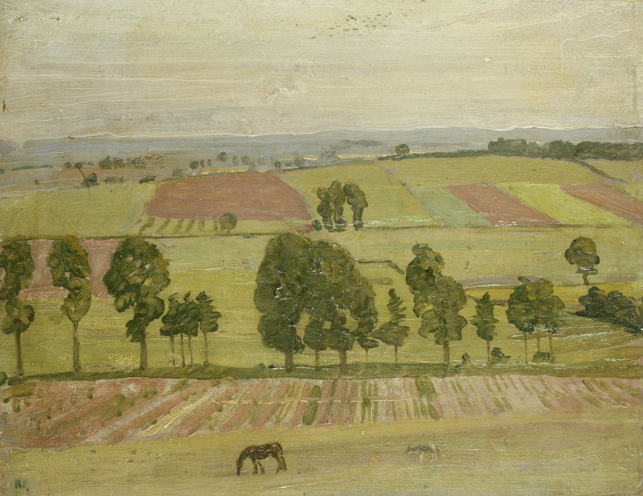 Równina Glastonbury autorstwa William Nicholson
