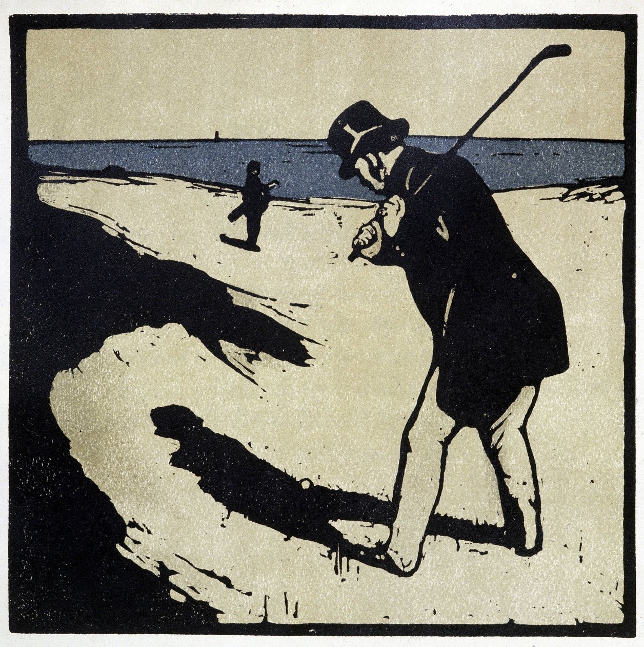 Gracz w golfa autorstwa William Nicholson