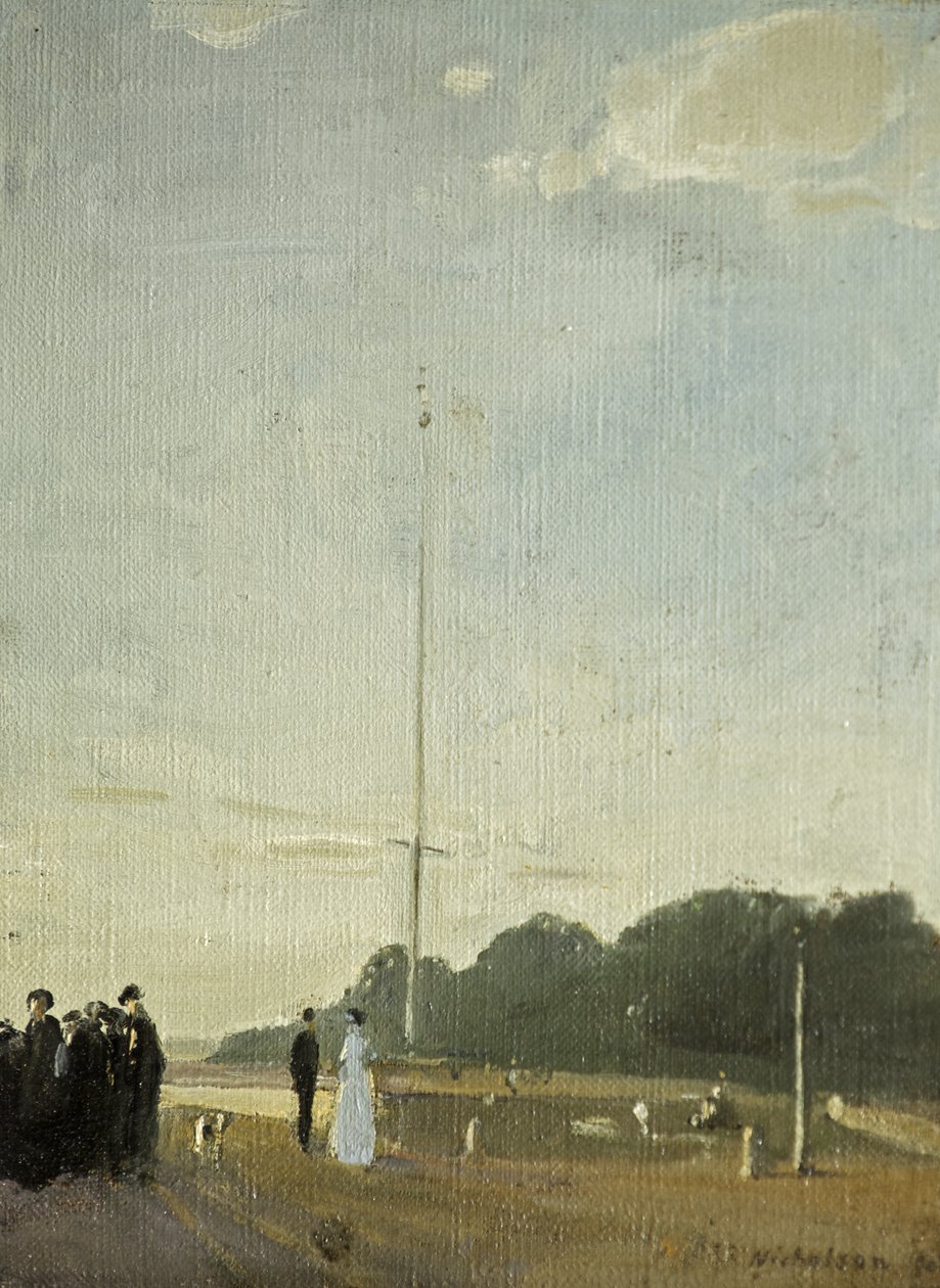 Hampstead Heath, Flagstaff autorstwa William Nicholson