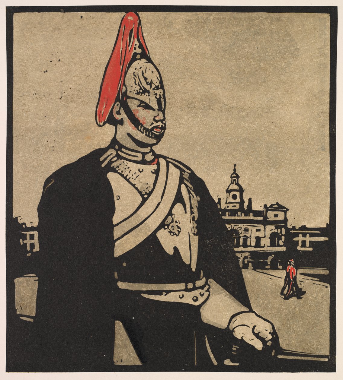 Typy londyńskie: Strażnik autorstwa William Nicholson