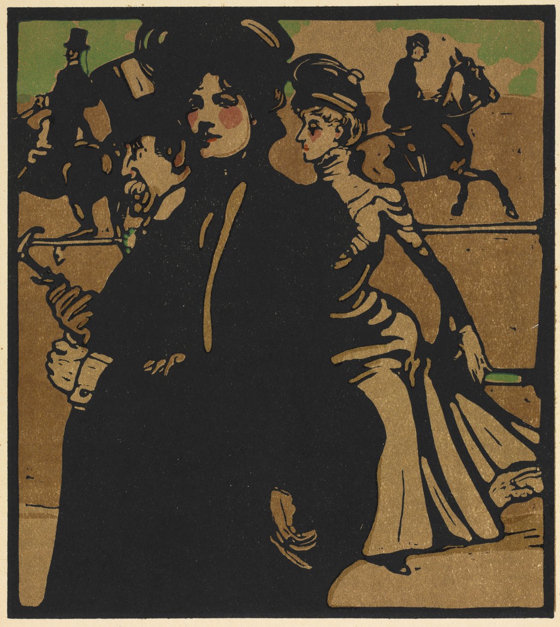Typy londyńskie: Lady autorstwa William Nicholson
