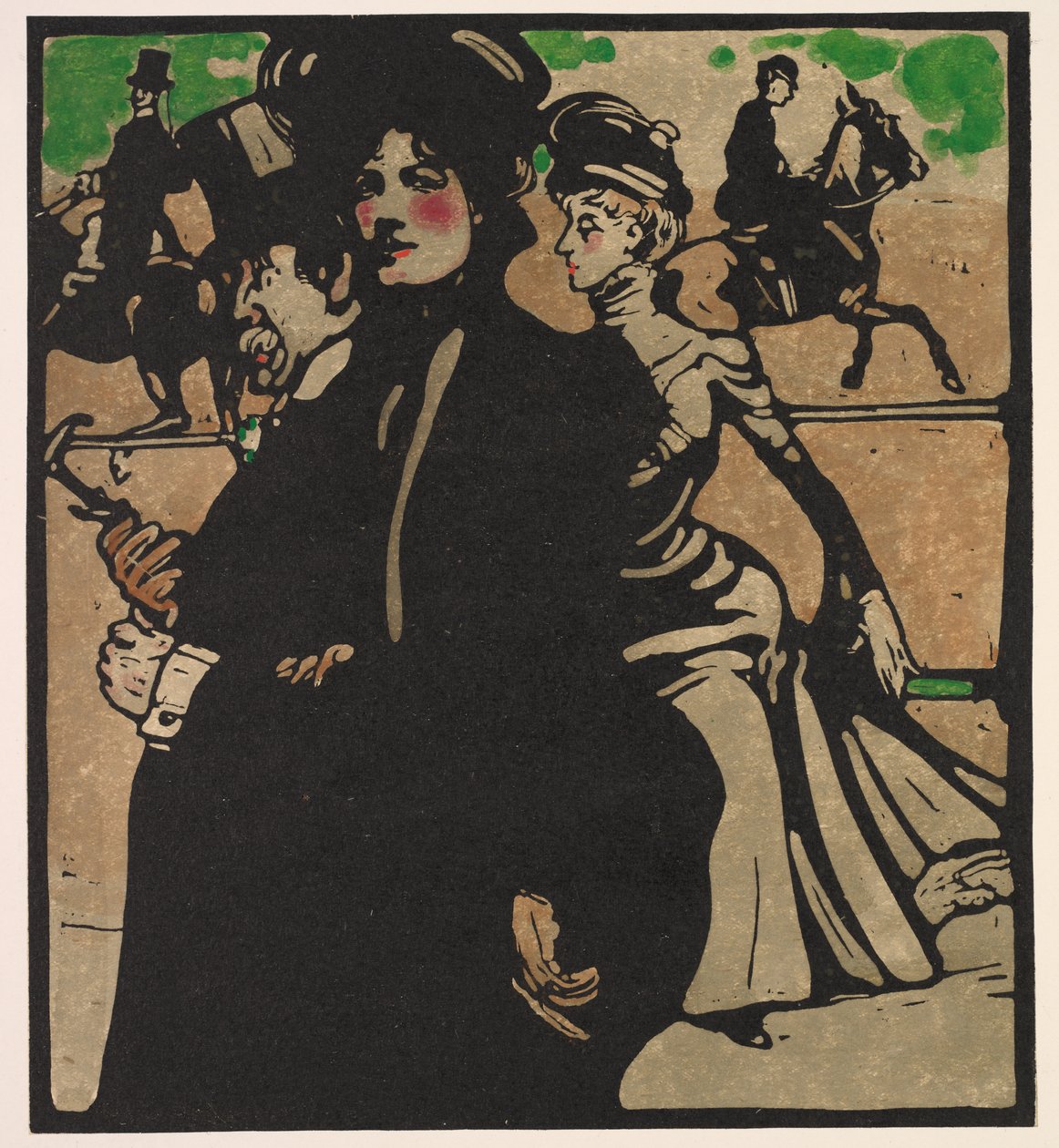 Typy londyńskie: Lady autorstwa William Nicholson